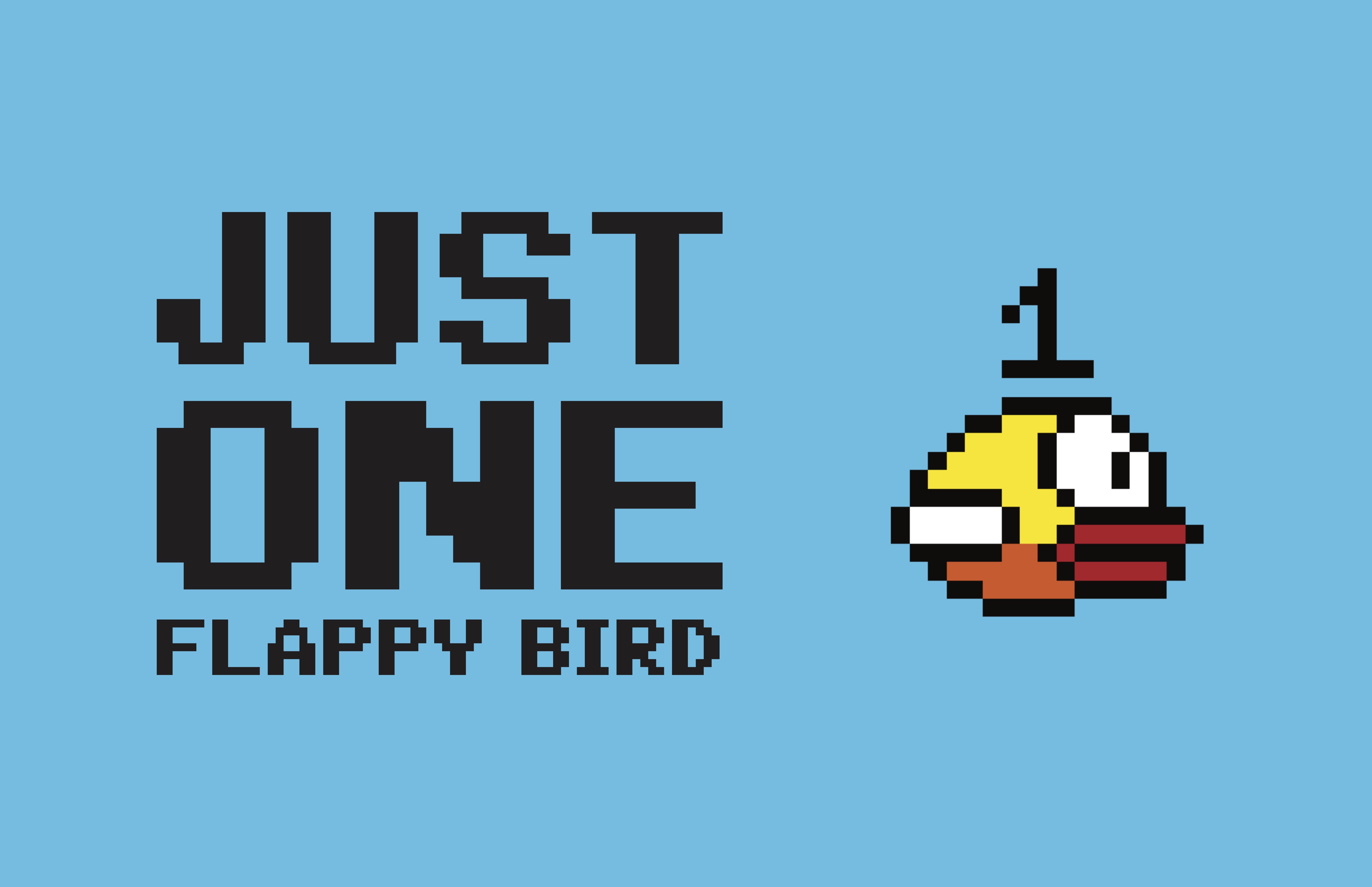 just one flappy bird